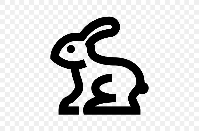 Easter Bunny Clip Art, PNG, 540x540px, Easter Bunny, Area, Black And White, Easter, Hare Download Free