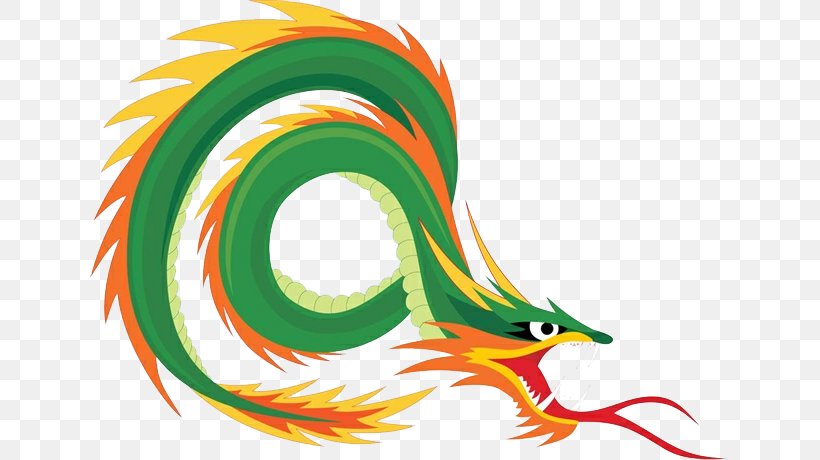 Euclidean Vector Dragon Photography Illustration, PNG, 640x460px, Dragon, Beak, Chinese Dragon, Feather, Green Download Free