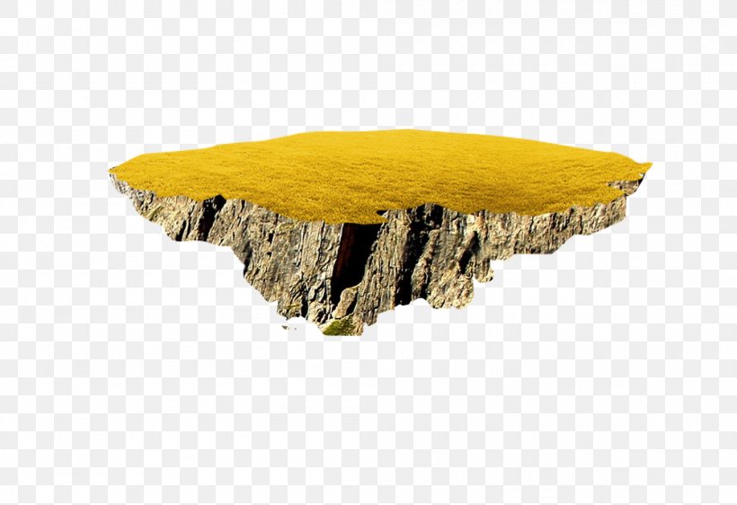 Floating Island, PNG, 1000x686px, Island, Floating Island, Island Air, Table, Yellow Download Free
