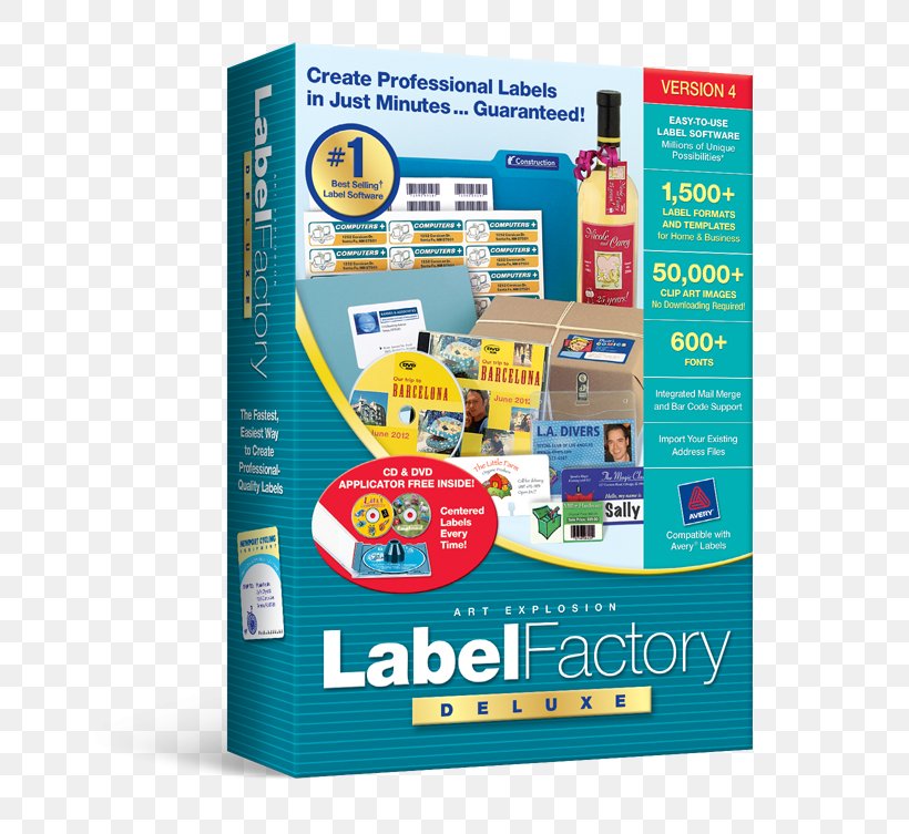 Label Printer Printing Label Factory Deluxe 3 Compact Disc, PNG, 694x753px, Label, Art, Avery Dennison, Barcode, Business Cards Download Free