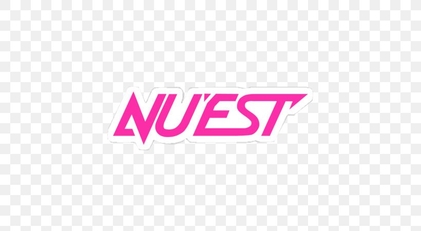 Brand Logo NU'EST Product Design, PNG, 590x450px, Brand, Logo, Magenta, Pink, Purple Download Free