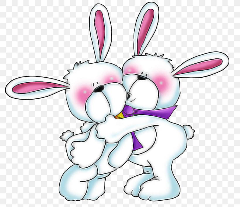 Easter Bunny, PNG, 800x709px, Pink, Animal Figure, Cartoon, Ear, Easter Bunny Download Free