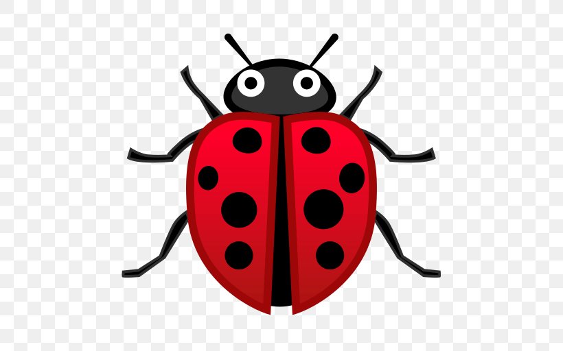 Ladybird Beetle Emoji Clip Art Emoticon, PNG, 512x512px, Beetle, Arthropod, Bug, Emoji, Emoji Domain Download Free