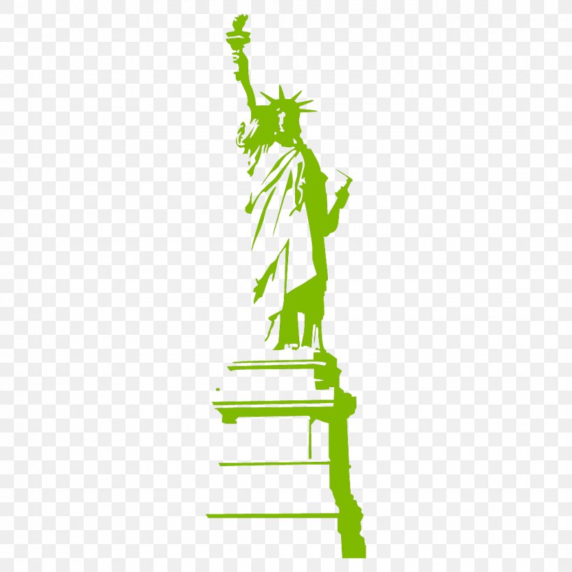 Statue Of Liberty Sticker Fort-de-France Wall, PNG, 1080x1080px, Statue Of Liberty, Branch, Building, Fortdefrance, Grass Download Free