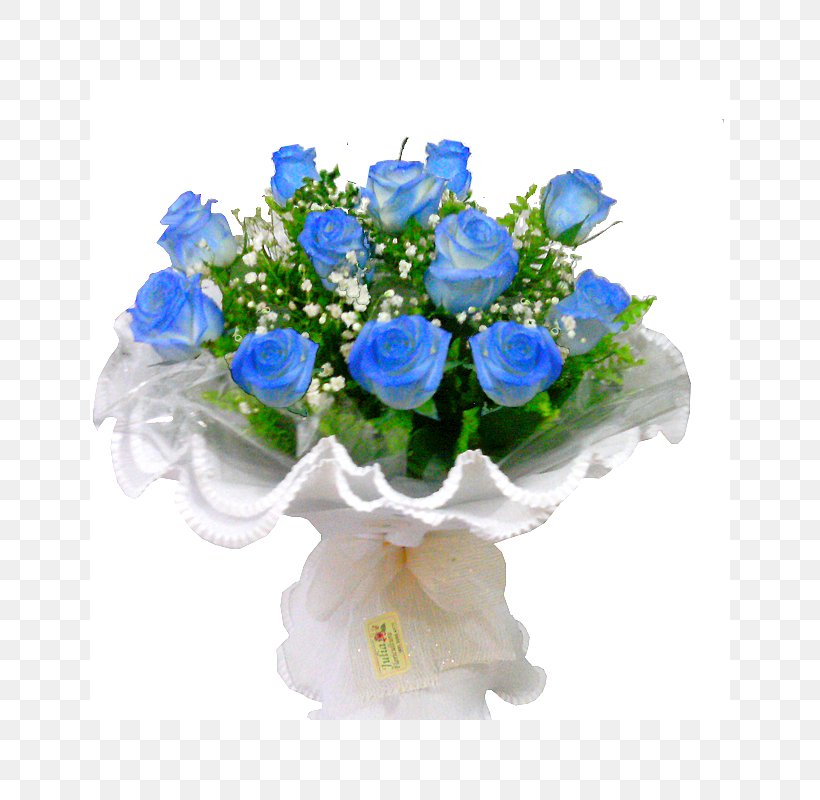 Blue Rose Cut Flowers Flower Bouquet Garden Roses Floral Design, PNG, 800x800px, Blue Rose, Artificial Flower, Blue, Cobalt Blue, Cornales Download Free