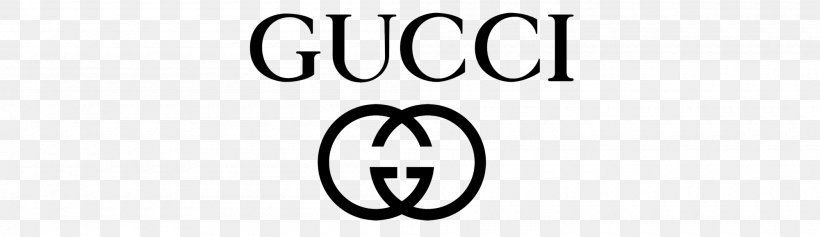 Gucci Brand Logo Product Design Angle, PNG, 2000x580px, Gucci, Area, Black And White, Brand, Logo Download Free