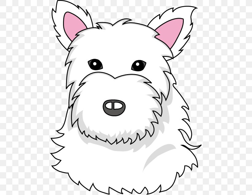 West Highland White Terrier Dog Breed Puppy Whiskers Clip Art, PNG, 495x634px, Watercolor, Cartoon, Flower, Frame, Heart Download Free