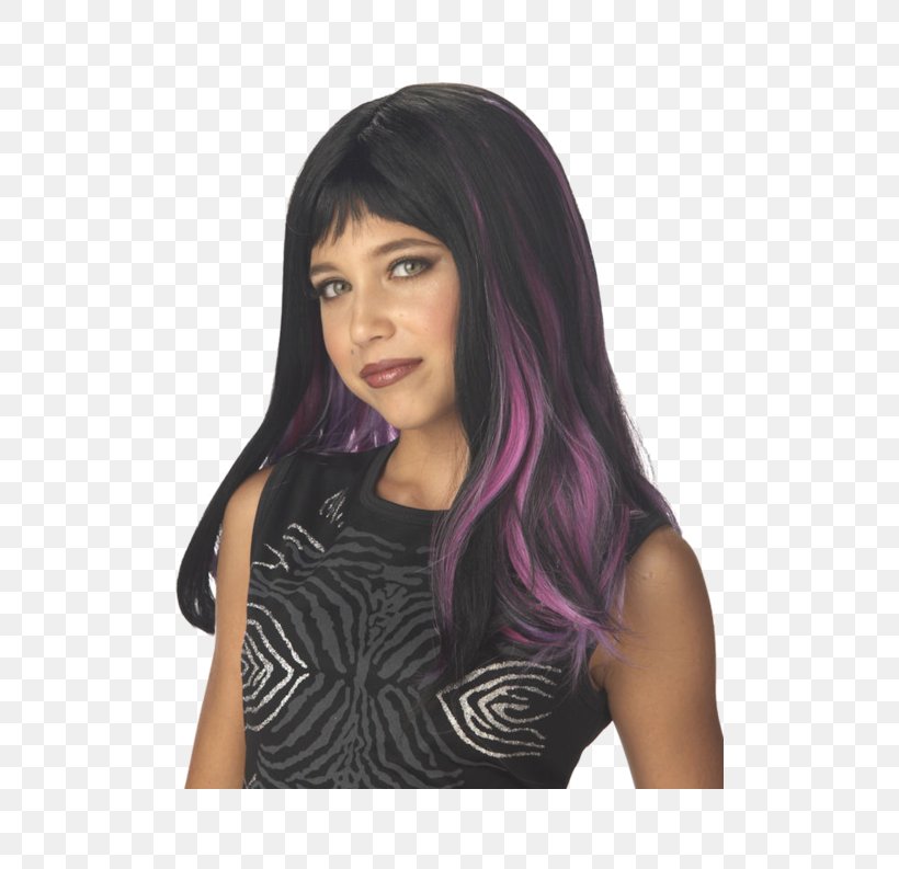 Black Hair Hair Coloring Purple Wig Brown Hair, PNG, 500x793px, Black Hair, Bangs, Black, Brown, Brown Hair Download Free