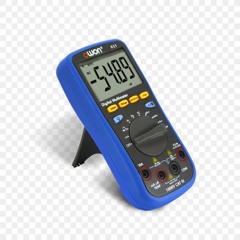 Digital Multimeter Electronics True RMS Converter Fuse, PNG, 2000x2000px, Multimeter, Bluetooth, Data, Data Logger, Digital Multimeter Download Free