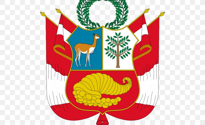 Coat Of Arms Of Peru Flag Of Peru Escutcheon, PNG, 500x500px, Peru, Area, Art, Artwork, Coat Of Arms Download Free