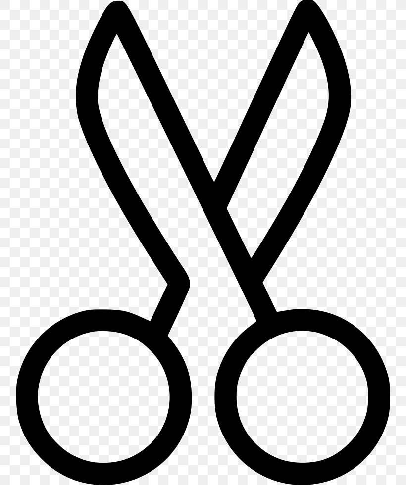 Scissors Clip Art Icon Design, PNG, 756x980px, Scissors, Area, Black And White, Cutting, Data Download Free