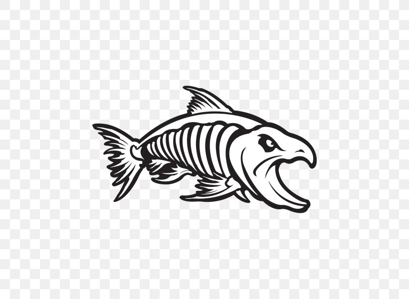 Decal Sticker Salmon Logo Water, PNG, 600x600px, Decal, Animal, Black, Black And White, Carnivora Download Free