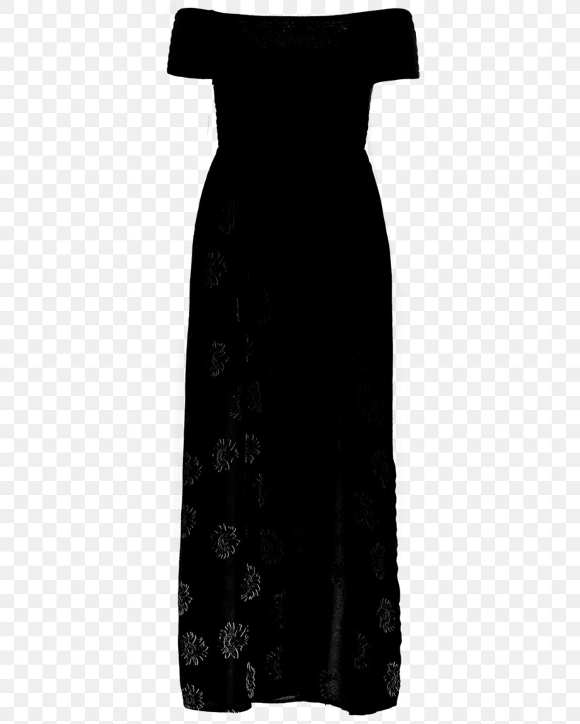 Dress Shoulder Sleeve Velvet Black M, PNG, 770x1024px, Dress, Black, Black M, Blackandwhite, Clothing Download Free