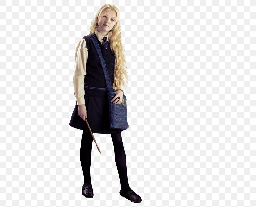 Luna Lovegood Hermione Granger Harry Potter And The Deathly Hallows Ginny Weasley, PNG, 490x664px, Luna Lovegood, Coat, Costume, Fur, Fur Clothing Download Free