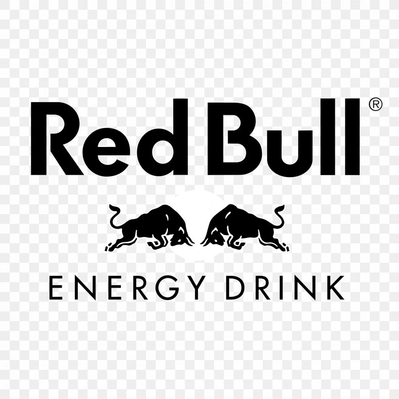 Red Bull Logo Business Krating Daeng Brand, PNG, 2400x2400px, Red Bull, Area, Black, Black And White, Brand Download Free