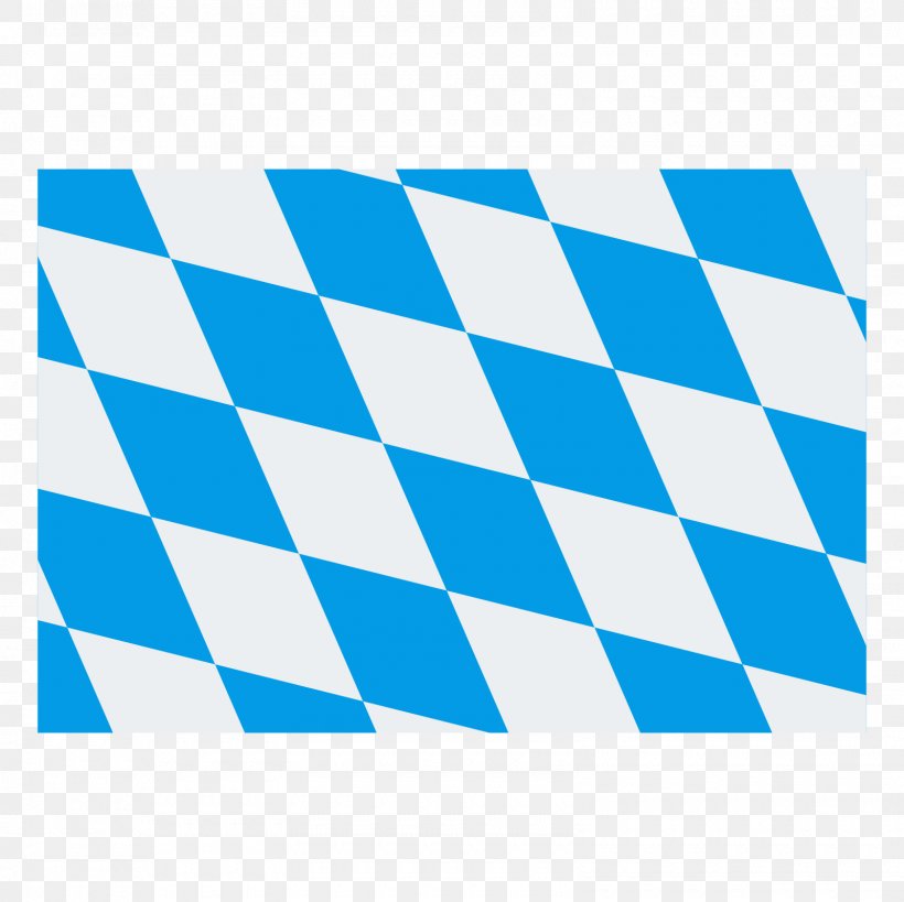 Flag Of Bavaria Flag Of Bavaria, PNG, 1600x1600px, Bavaria, Area, Blue, Electric Blue, Flag Download Free