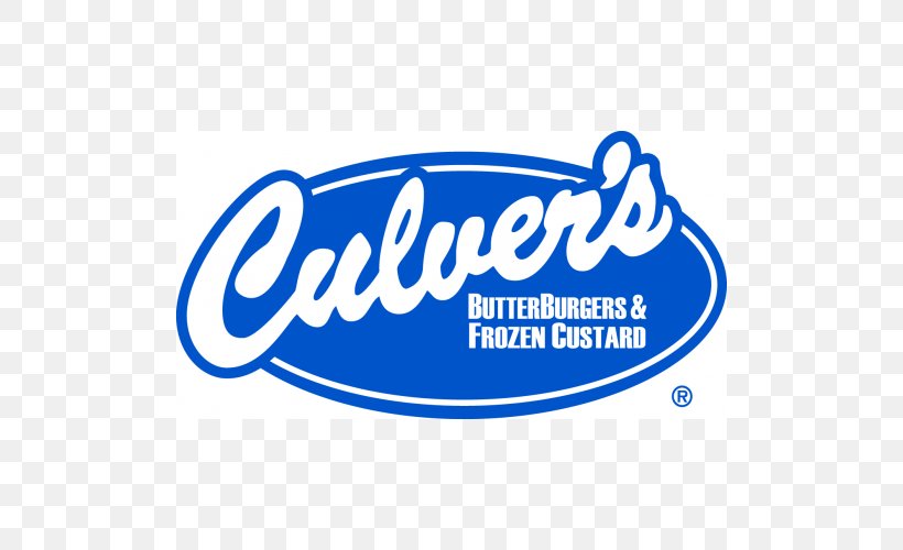 Frozen Custard Culver's Hamburger Eau Claire Restaurant, PNG, 500x500px, Frozen Custard, Area, Brand, Eau Claire, Hamburger Download Free