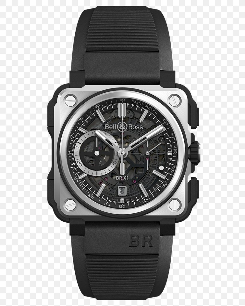 Watch Chronograph Bell & Ross Jewellery Titanium, PNG, 571x1024px, Watch, Bell Ross, Black, Brand, Breitling Sa Download Free