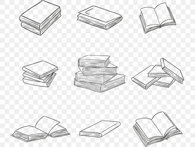 Book Euclidean Vector Download, PNG, 729x619px, Book, Black And White, Book Cover, Chair, Cookware And Bakeware Download Free