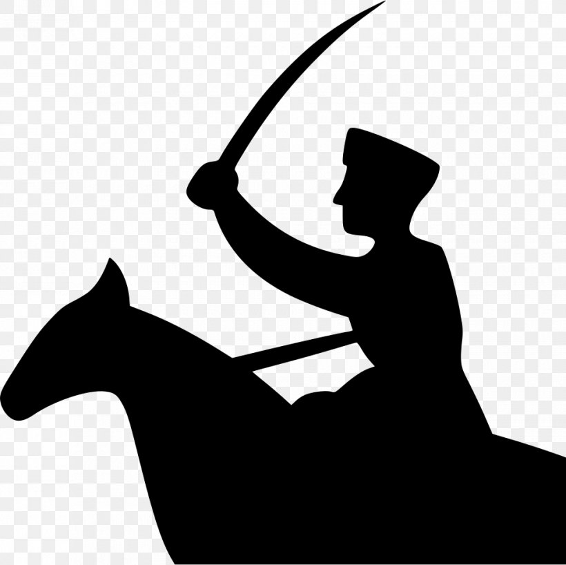 Cavalry Clip Art, PNG, 980x978px, Cavalry, Army, Artwork, Black, Black And White Download Free