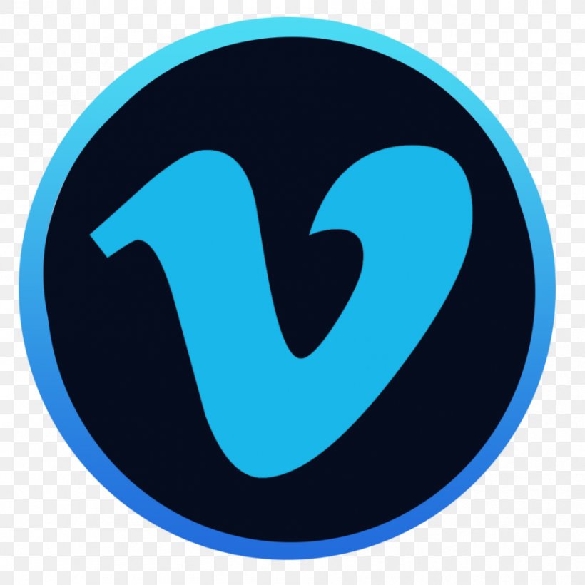 Logo Vimeo DeviantArt Video, PNG, 894x894px, Logo, Art, Blue, Deviantart, Social Networking Service Download Free