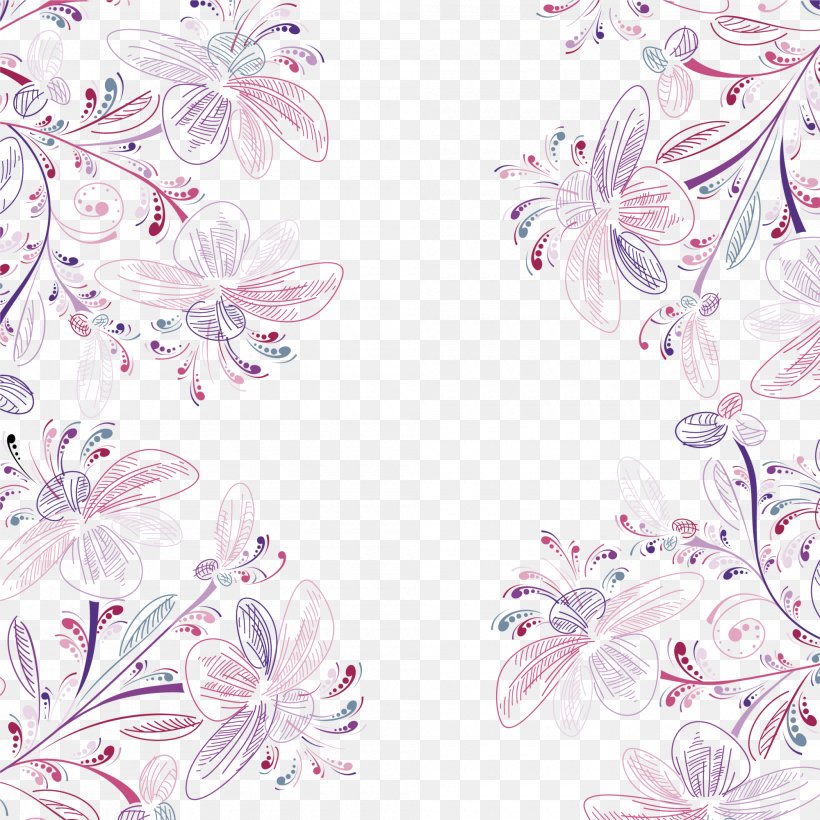 Purple Violet, PNG, 2000x2000px, Purple, Arc, Blossom, Cherry Blossom, Concepteur Download Free