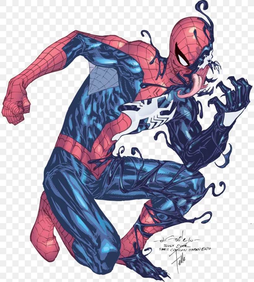Venom Captain America Spider-Man Symbiote Carnage, PNG, 811x910px, Venom, Art, Captain America, Carnage, Comics Download Free
