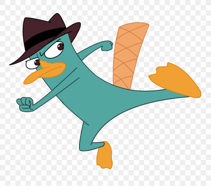 Perry The Platypus Phineas Flynn Ferb Fletcher Canidae, PNG, 900x792px, Perry The Platypus, Animated Film, Art, Beak, Bird Download Free