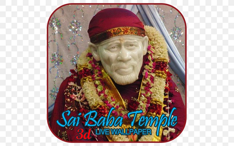 Sai Baba Of Shirdi Shirdi Sai Baba Samadhi Temple, PNG, 512x512px, Sai Baba Of Shirdi, God, India, Religion, Shirdi Download Free