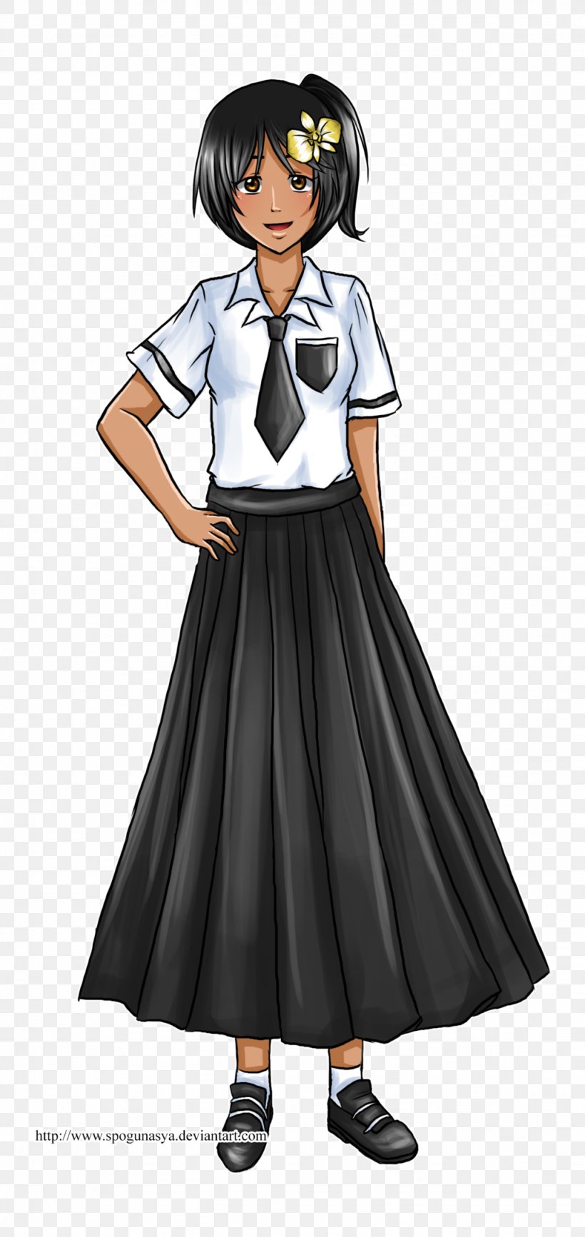 School Uniform Clothing High School, PNG, 1024x2166px, Watercolor, Cartoon, Flower, Frame, Heart Download Free