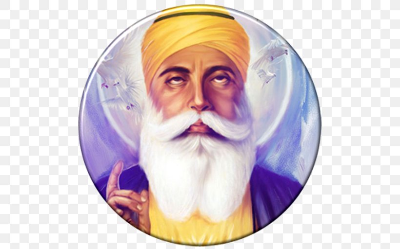 Guru Nanak Golden Temple Sikh Guru Sikhism, PNG, 512x512px, Guru Nanak, Beard, Elder, Facial Hair, Fictional Character Download Free