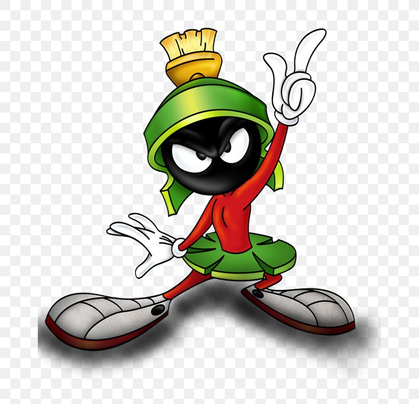 Marvin The Martian In The Third Dimension Looney Tunes Bugs Bunny Cartoon, PNG, 672x790px, Marvin The Martian, Amphibian, Art, Artwork, Baby Looney Tunes Download Free