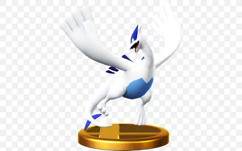 Super Smash Bros. Brawl Super Smash Bros. For Nintendo 3DS And Wii U Super Smash Bros. Melee Lugia, PNG, 512x512px, Super Smash Bros Brawl, Award, Figurine, Lugia, Nintendo Download Free