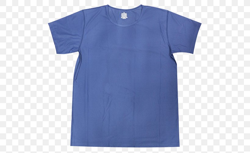 T-shirt Shoulder Sleeve, PNG, 505x505px, Tshirt, Active Shirt, Azure, Blue, Cobalt Blue Download Free