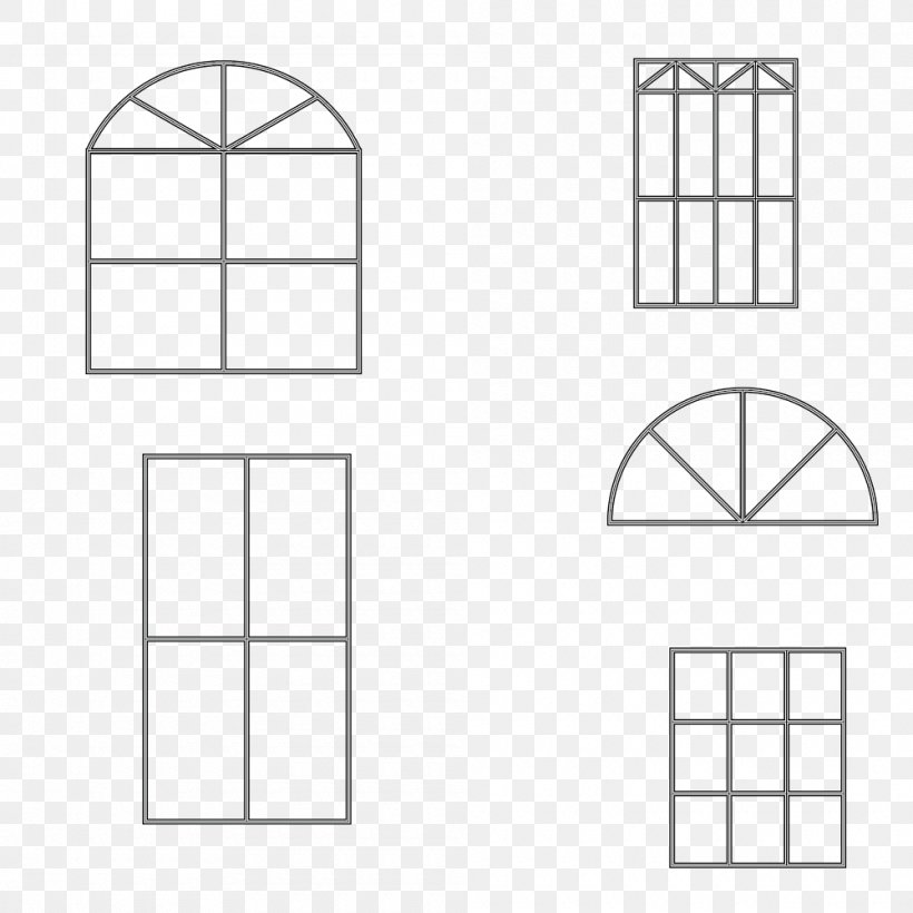 Window Square Shape Pattern, PNG, 1000x1000px, Window, Architecture, Area, Black And White, Daylighting Download Free