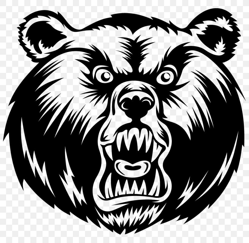 American Black Bear Polar Bear Grizzly Bear, PNG, 800x800px, Watercolor, Cartoon, Flower, Frame, Heart Download Free