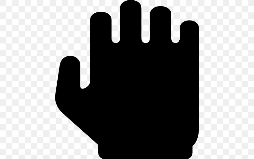 Hand, PNG, 512x512px, Finger, Black And White, Digit, Hand, Silhouette Download Free