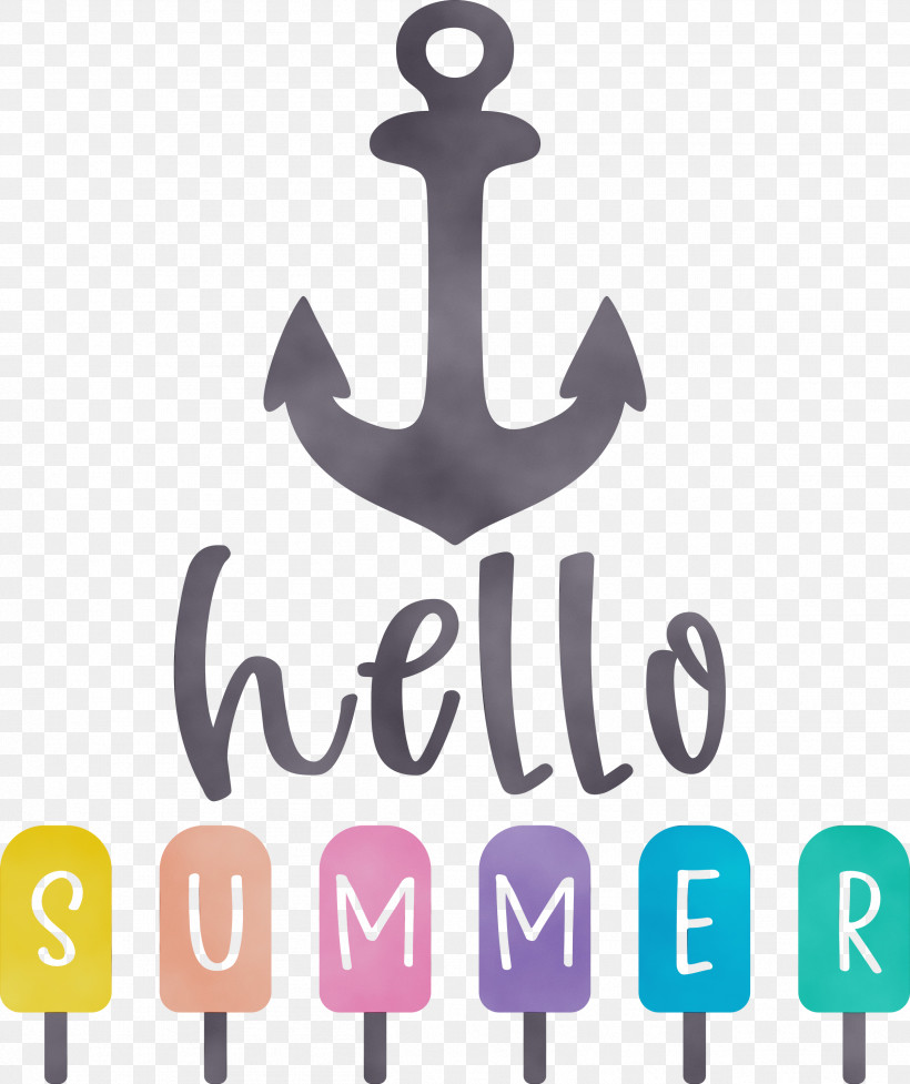 Logo Font Meter Jewellery Human Body, PNG, 2517x3000px, Hello Summer, Happy Summer, Human Body, Jewellery, Logo Download Free