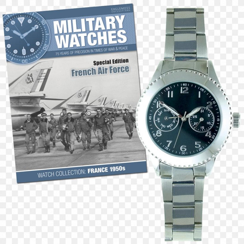 Watch Strap Military Watch Chronograph, PNG, 1024x1024px, Watch, Air Force, Brand, Chronograph, German Air Force Download Free