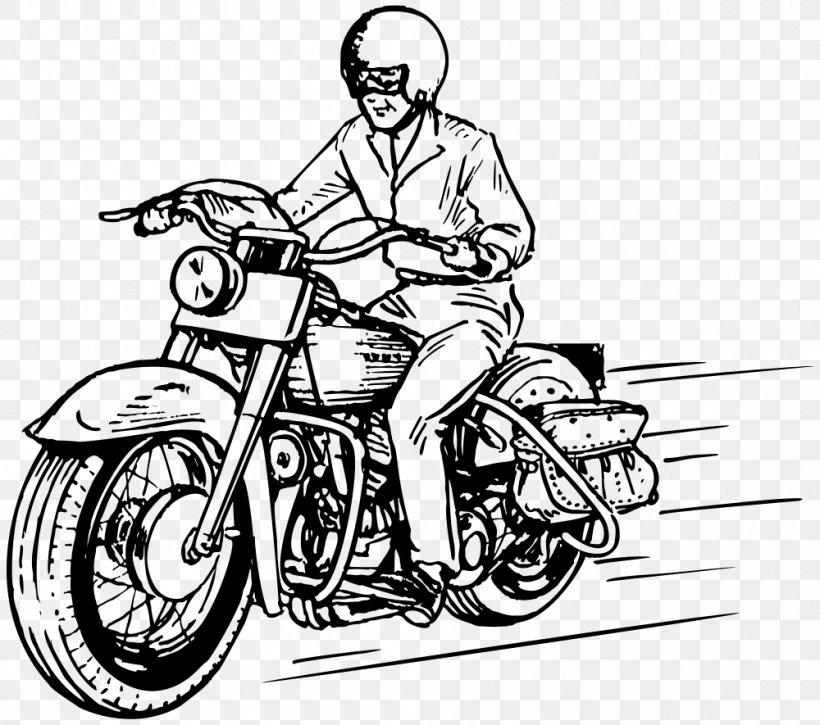 Clip Art Motorcycle Drawing Image, PNG, 1000x885px, Motorcycle, Art, Auto Part, Automotive Design, Automotive Tire Download Free