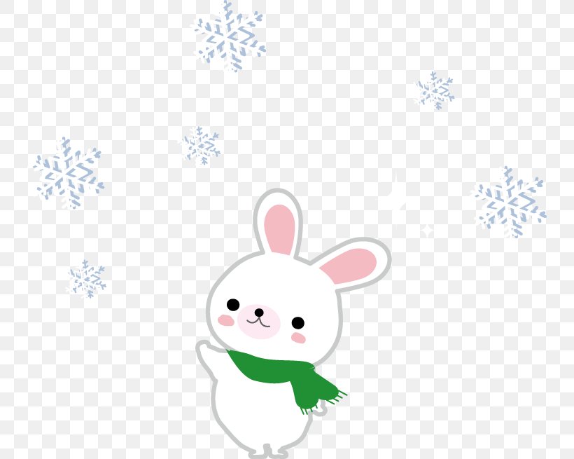 Domestic Rabbit Easter Bunny Clip Art, PNG, 742x655px, Domestic Rabbit, Branch, Christmas Ornament, Easter, Easter Bunny Download Free