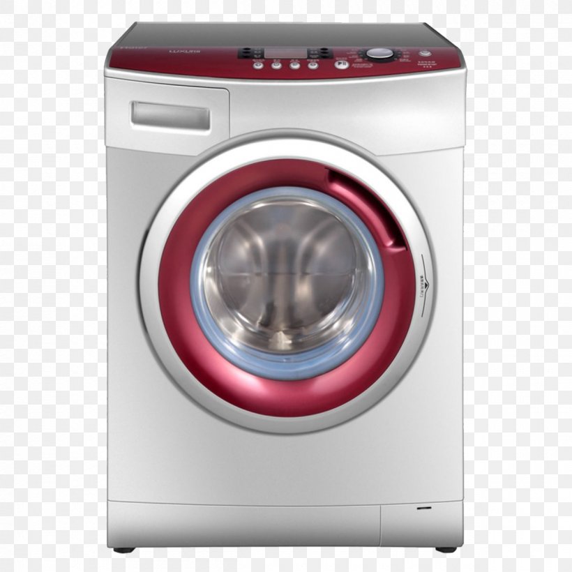 Haier Washing Machine Home Appliance Major Appliance Laundry, PNG, 1200x1200px, Haier, Agitator, Air Conditioner, Clothes Dryer, Electricity Download Free