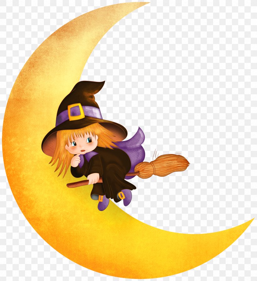 Halloween Witch Moon Clip Art, PNG, 2400x2617px, Halloween, Art, Blog, Cartoon, Clip Art Download Free