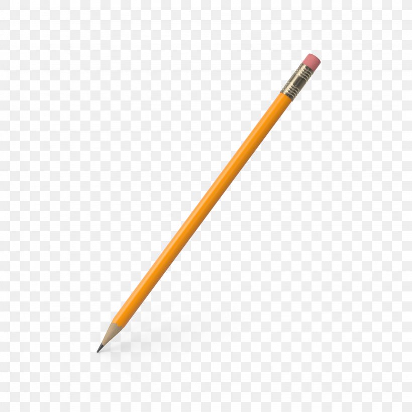 Pencil Material Yellow, PNG, 2048x2048px, Pencil, Material, Office Supplies, Pen, Yellow Download Free