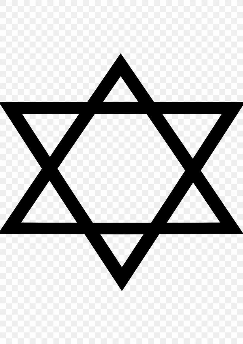 Star Of David Judaism Synagogue Jewish Symbolism, PNG, 1697x2400px, Star Of David, Area, Black, Black And White, David Download Free
