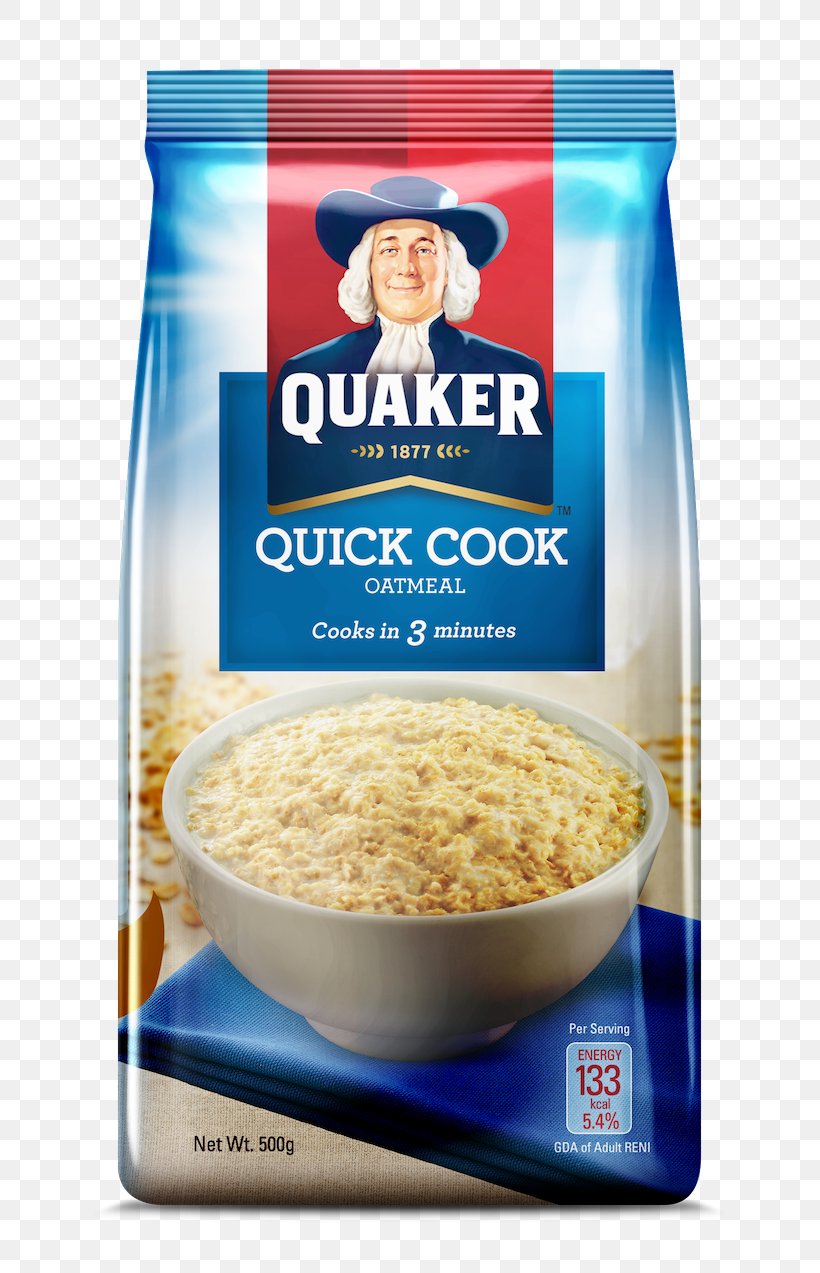 Quaker Instant Oatmeal Breakfast Cereal Vegetarian Cuisine, PNG, 719x1273px, Oatmeal, Breakfast, Breakfast Cereal, Cereal, Commodity Download Free