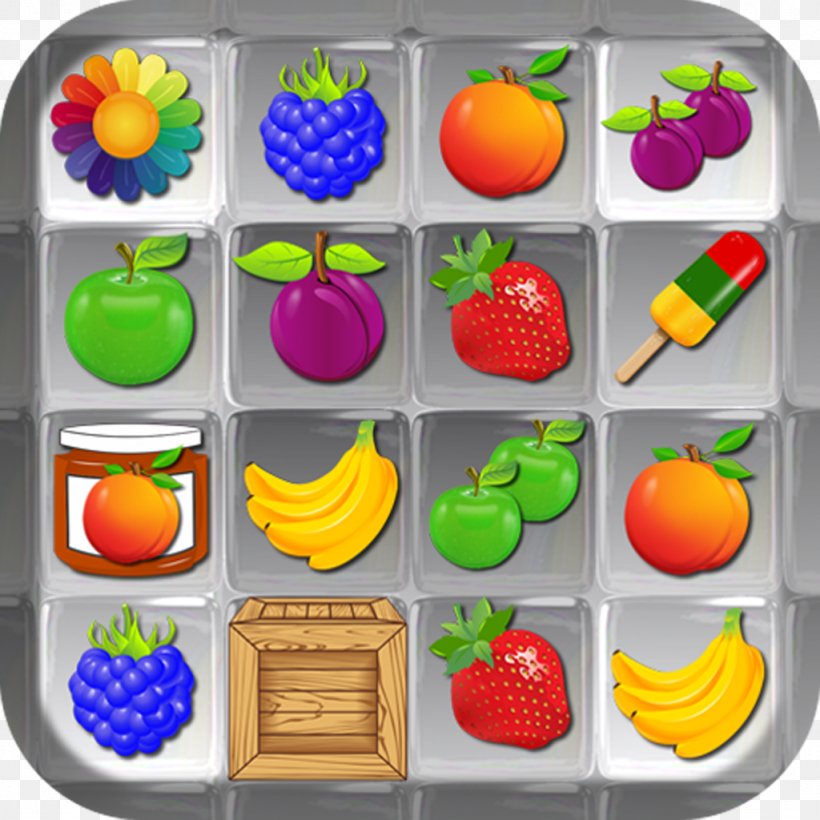 Tile-matching Video Game Puzzle Video Game, PNG, 1024x1024px, Tilematching Video Game, Combination, Food, Fruit, Game Download Free