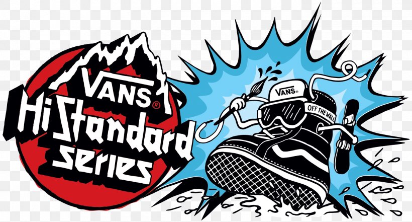 Vans Hi-Standard Snowboarding Clothing T-shirt, PNG, 1400x754px, Vans, Area, Art, Brand, Clothing Download Free