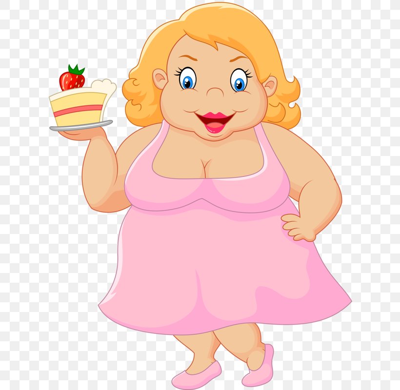 Cake Woman Fat Illustration, PNG, 624x800px, Watercolor, Cartoon, Flower, Frame, Heart Download Free