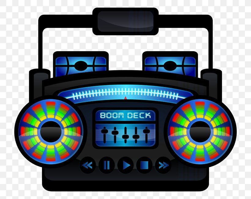 1980s Boombox Compact Cassette Clip Art, PNG, 800x649px, Boombox, Audio, Cassette Deck, Compact Cassette, Electronics Download Free